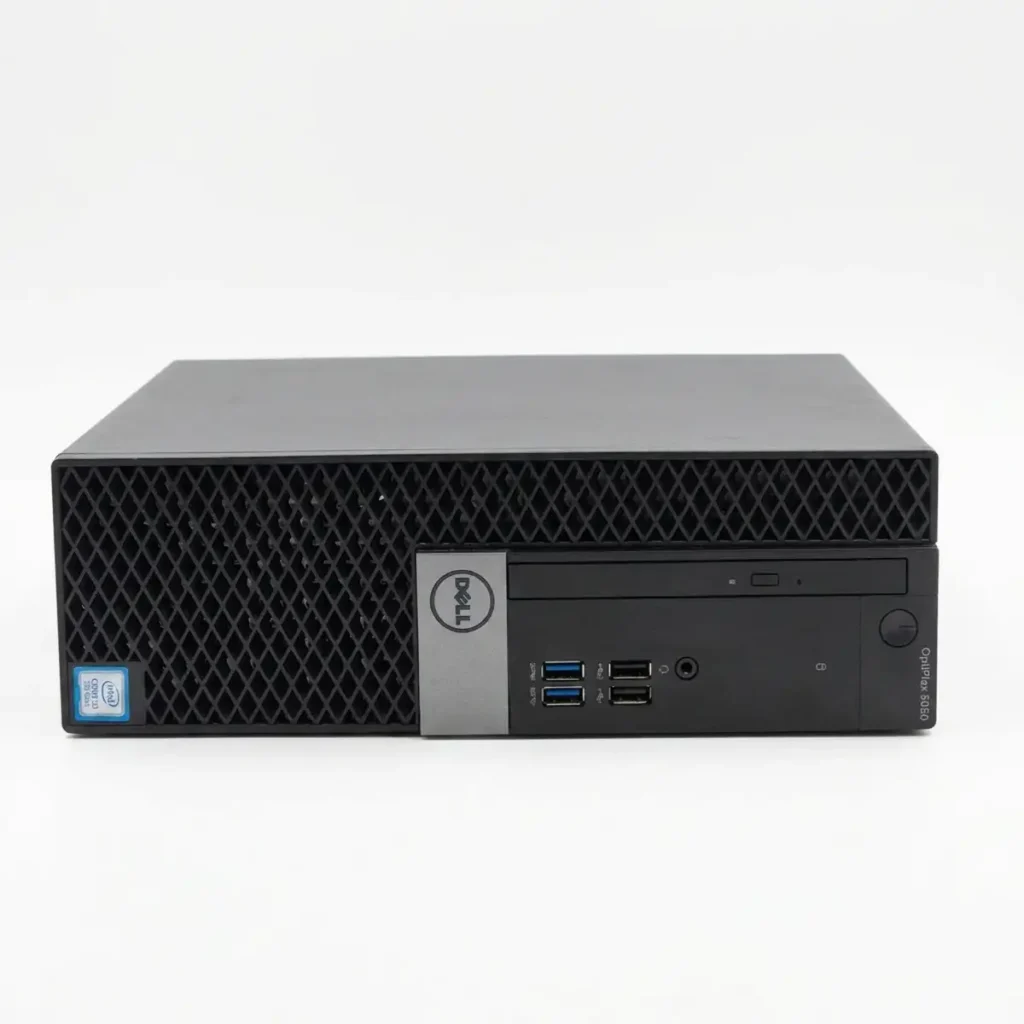 Dell Optiplex 5050 SFF használt PC előlapi nézetből