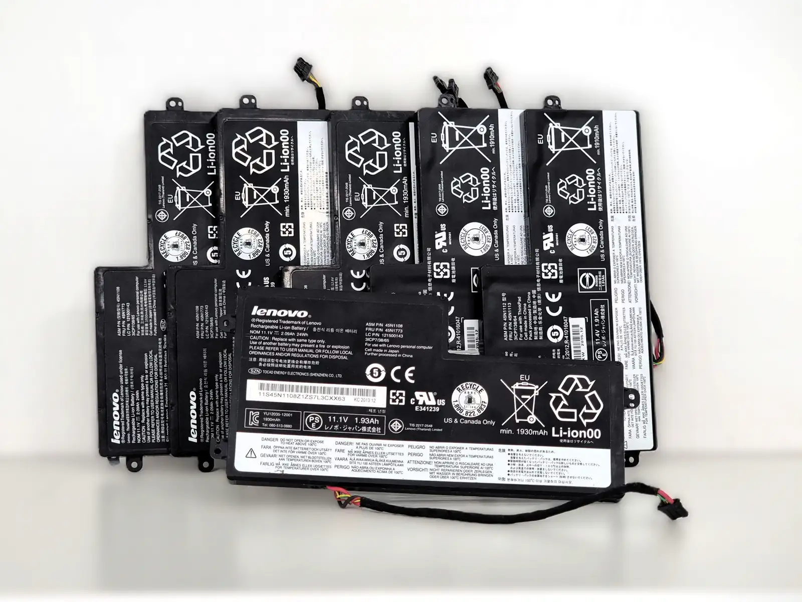 Lenovo ThinkPad T440 / T440s / T450 / T450s / X240 / X250 Belső Akkumulátor (FRU: 45N1773) – Bevizsgált, Használt 2 Gyári bontott Lenovo ThinkPad belső akkumulátorok készleten felhalmozva.